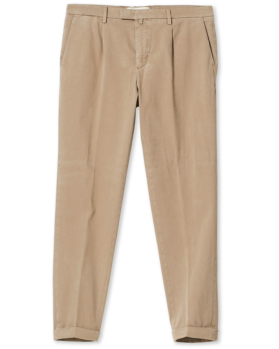  Easy Fit Cotton Stretch Chino Beige