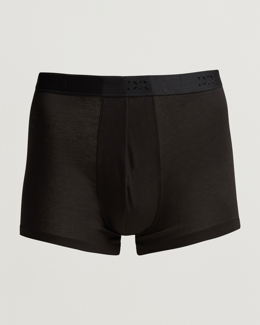 Derek Rose Pima Cotton Stretch Trunk Black – Svart
