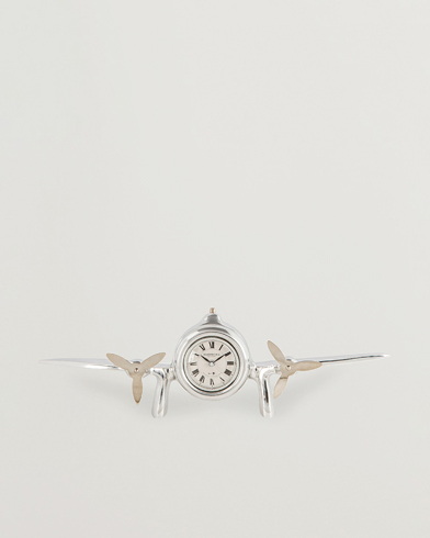 Herr | Till hemmet | Authentic Models | Art Deco Flight Clock Silver