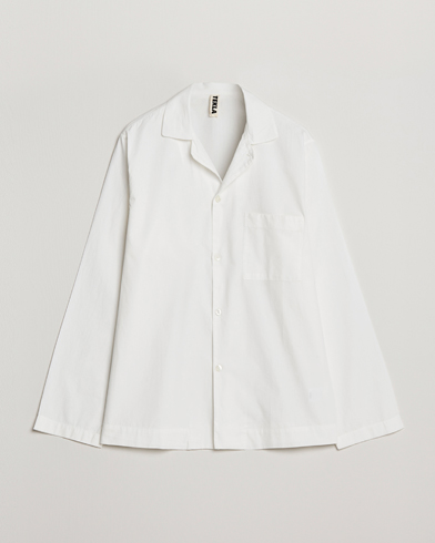 Herr | Pyjamaströjor | Tekla | Poplin Pyjama Shirt Alabaster White