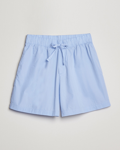 Herr | Pyjamasbyxor | Tekla | Poplin Pyjama Shorts Light Blue