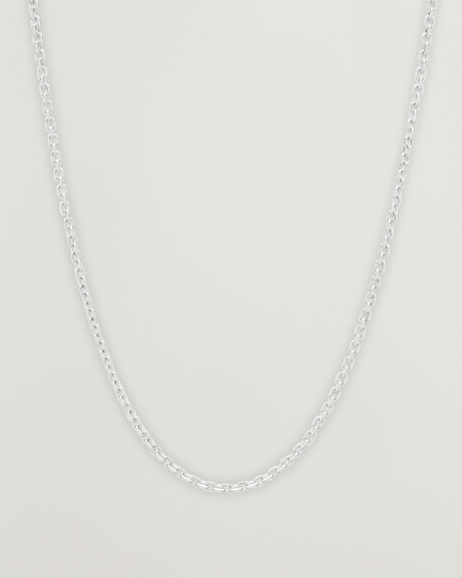 Tom Wood Anker Chain Necklace Silver
