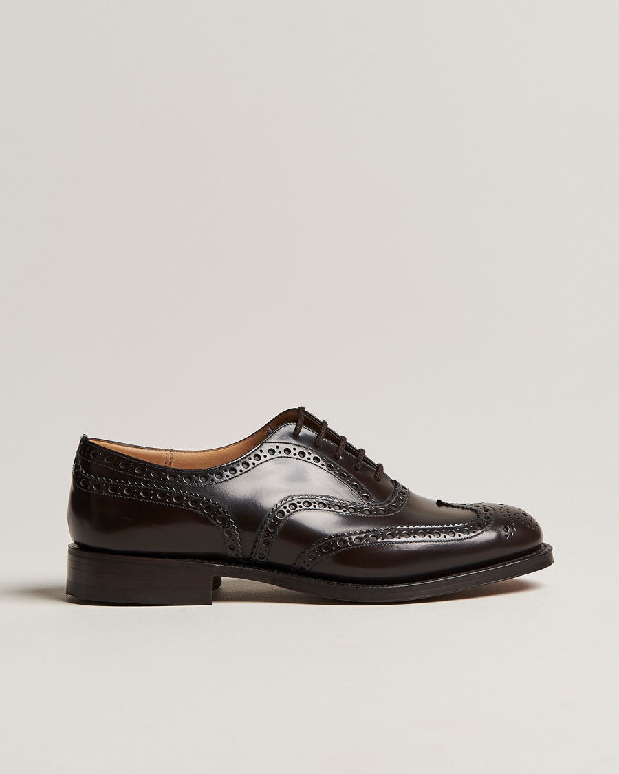 Herr | Church's | Church's | Burwood Polished Binder Brogue Light Ebony