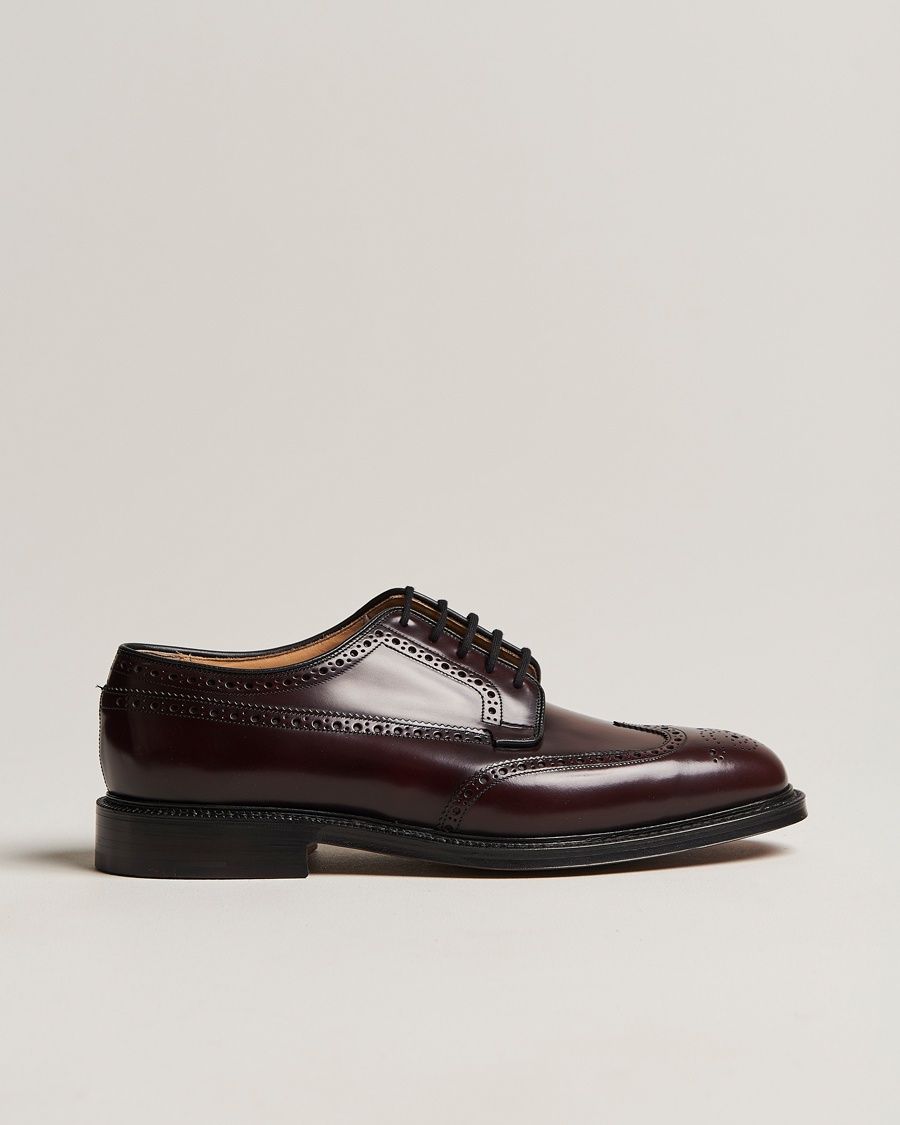 Church's Grafton Polished Binder Brogue Burgundy – Röd