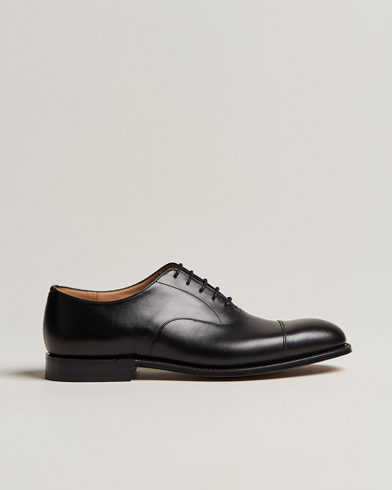 Handgjorda Skor |  Consul Calf Leather Oxford Black