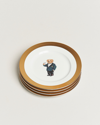 Herr |  | Ralph Lauren Home | Thompson Polo Bear Dessert Plate Set