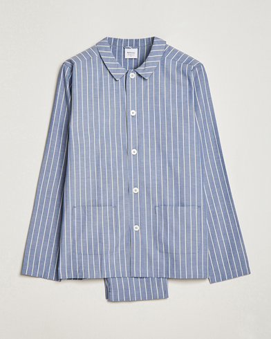 Pyjamas Och Morgonrock |  Uno Mini Stripe Pyjama Set Navy/White