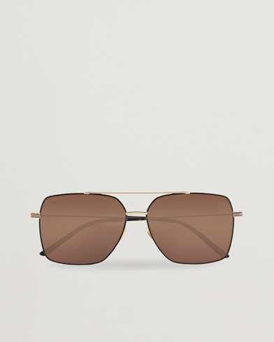 Herr | D-formade solglasögon | Gucci | GG1053SK Sunglasses Gold Brown