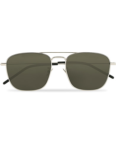 Herr | Pilotsolglasögon | Saint Laurent | SL 309 Sunglasses Silver