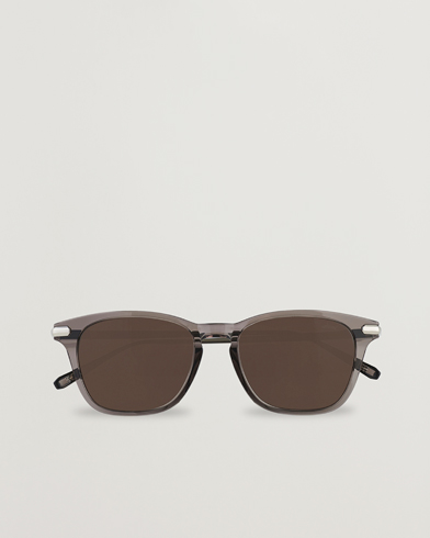 Herr | D-formade solglasögon | Brioni | BR0092S Titanium Sunglasses Grey Silver