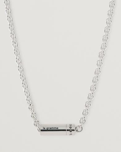 Herr | Smycke | LE GRAMME | Chain Cable Necklace Sterling Silver 27g