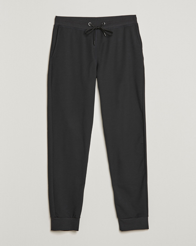 Herr | Loungewear | Sunspel | Active Track Pants Black