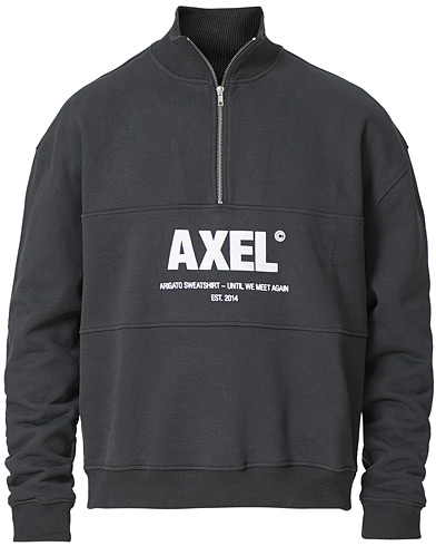 Herr |  | Axel Arigato | Adios Half-Zip Sweatshirt Faded Black