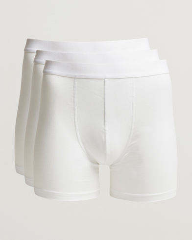 Herr | Underkläder | Bread & Boxers | 3-Pack Long Boxer Brief White