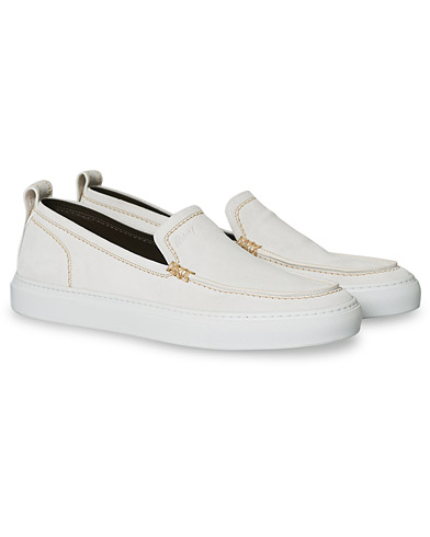 Herr | Loafers | Brioni | Cassetta Suede Loafers Off White