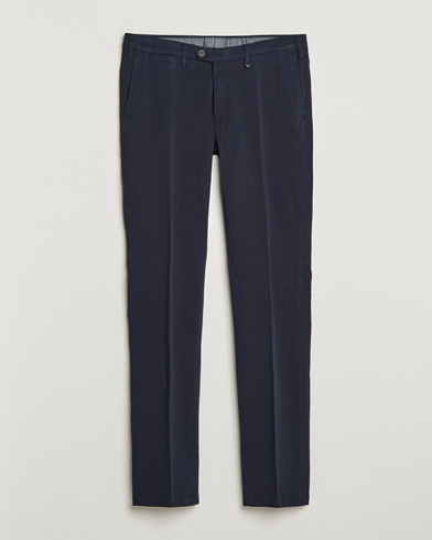 Herr | Canali | Canali | Cotton Stretch Chinos Navy