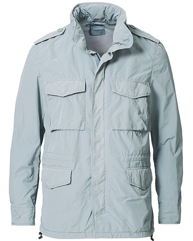 Herr | Field jackets | Aspesi | Giubotto Nylon Field Jacket Light Grey