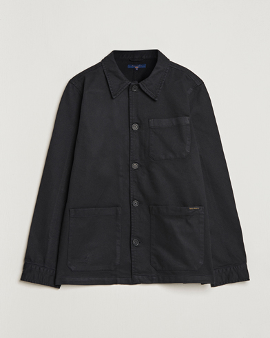 Herr | Skjortjackor | Nudie Jeans | Barney Worker Overshirt Black