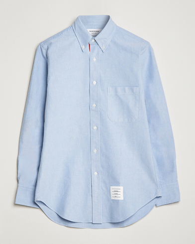 Herr | Thom Browne | Thom Browne | Grosgrain Placket Oxford Shirt Light Blue