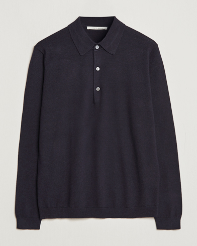 Herr | A Day's March | A Day's March | Ambroz Merino Polo Navy