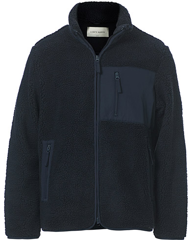 Fleecetröjor |  Granån Recycled Fleece Jacket Navy