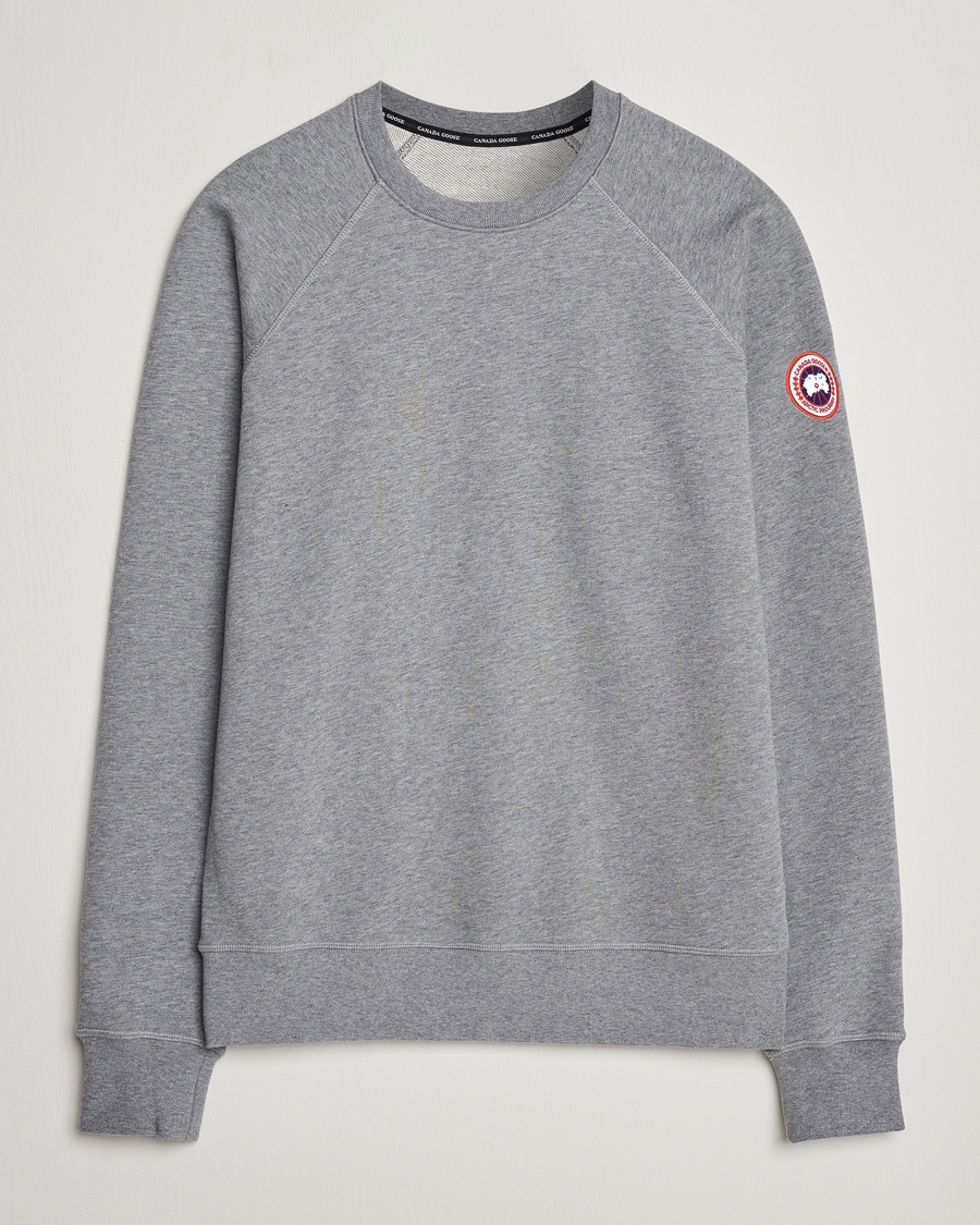 Herr | | Canada Goose | Huron Crewneck Stone Heather