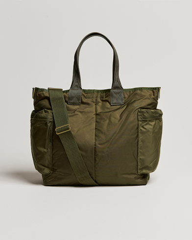 Herr | Väskor | Porter-Yoshida & Co. | Force 2Way Tote Bag Olive Drab