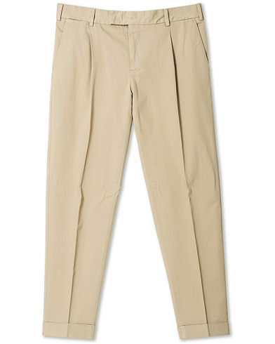 Linnebyxor |  Slim Fit Comfort Linen Trousers Beige