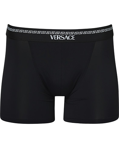 Herr |  | Versace | Microfiber Boxer Briefs Black