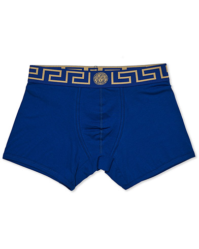 Herr | Underkläder | Versace | Greca Boxer Briefs Blue