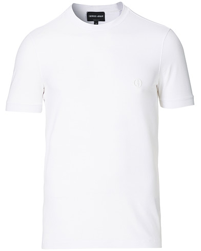 Herr |  | Giorgio Armani | Embroidered Logo T-Shirt White