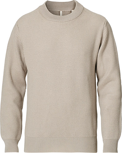 Herr | Stickade tröjor | Sunflower | Field Sweater Beige