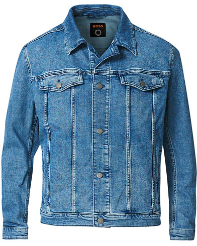 Herr | Jeansjackor | BOSS Casual | Livorno Denim Jacket Bright Blue