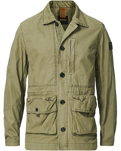 Herr | Field jackets | BOSS Casual | Osmar Field Jacket Open Green