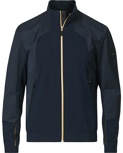 Herr | Tunna jackor | BOSS Athleisure | Furio Taped Logo Jacket Dark Blue