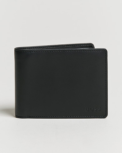 Herr | Vanlig Plånbok | BOSS | Arezzo Wallet Black