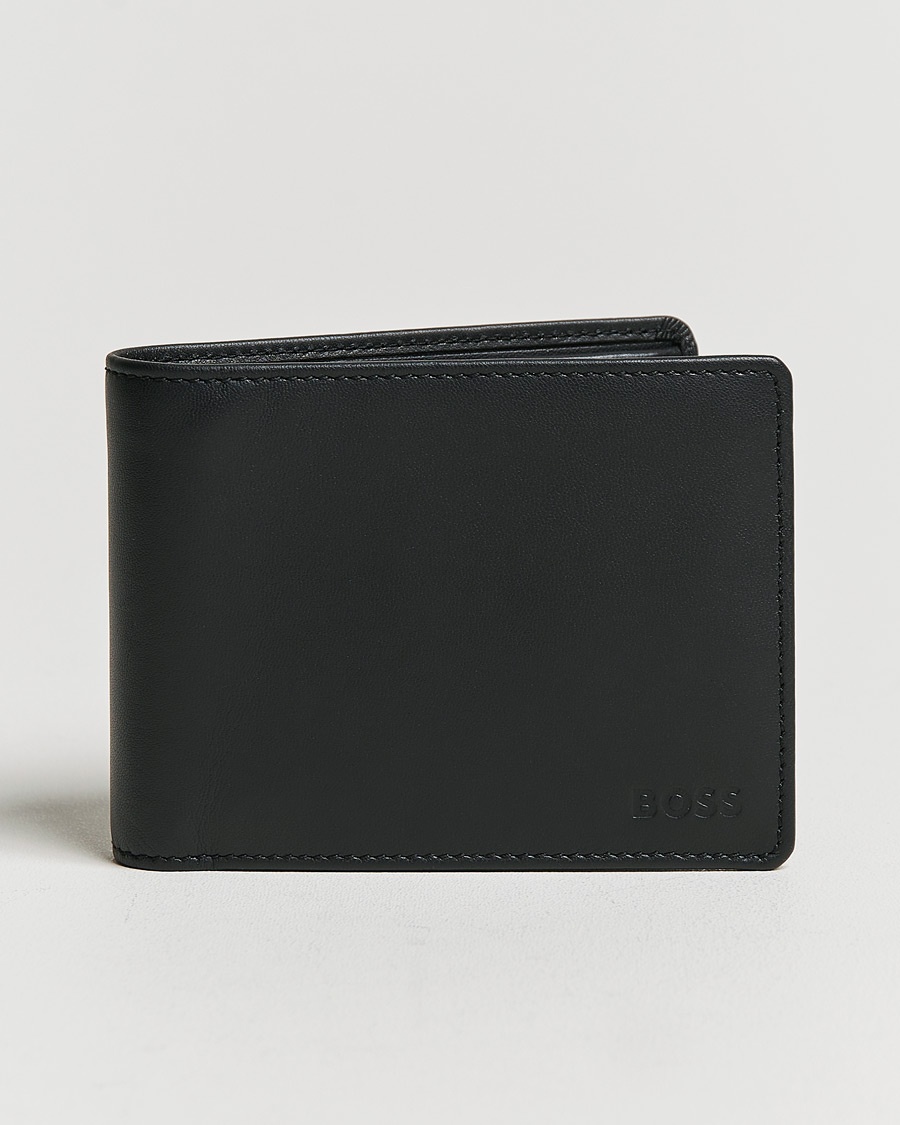 BOSS BLACK Arezzo Wallet Black – Svart