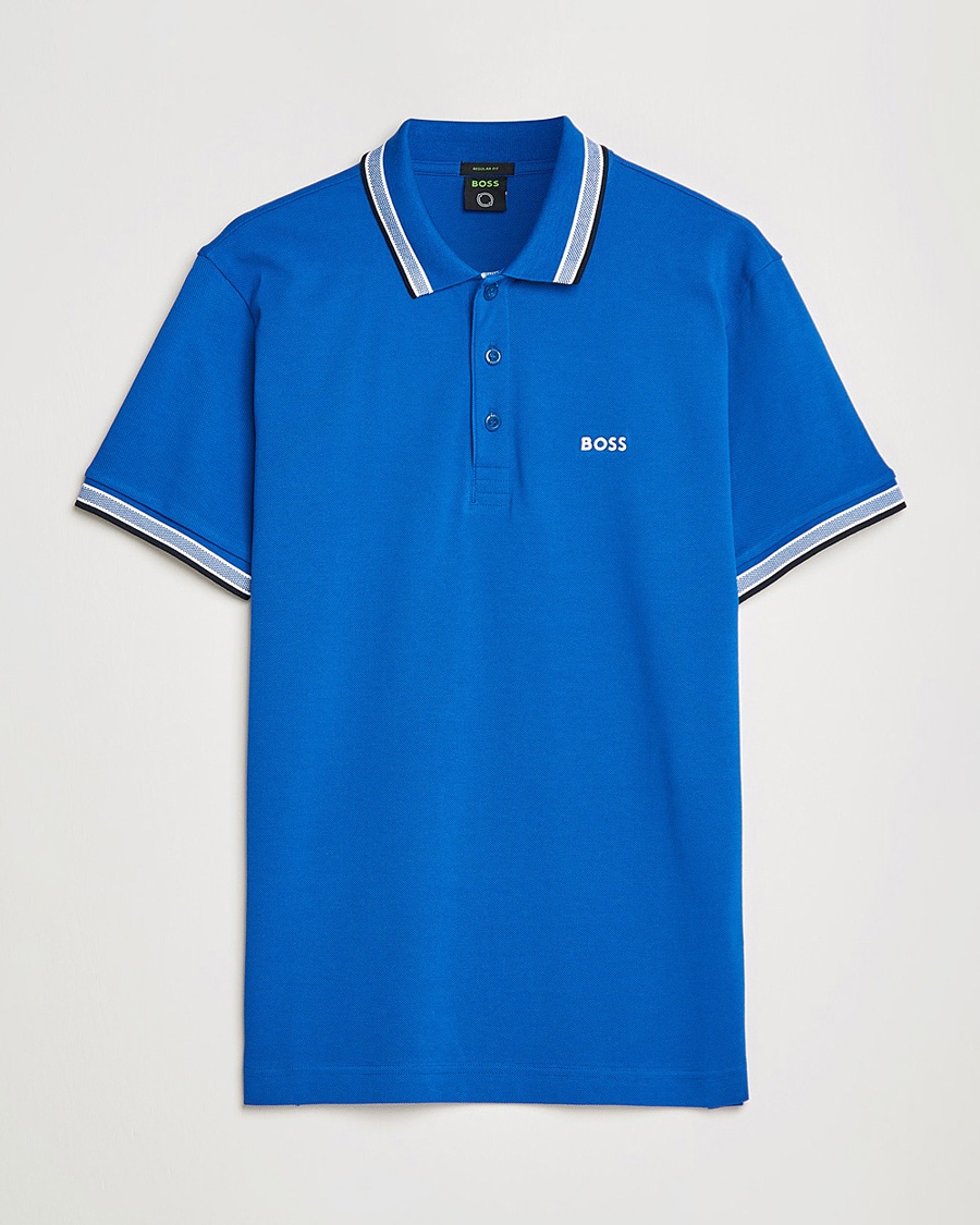 Herr | | BOSS Athleisure | Paddy Piké Medium Blue