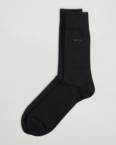 Herr | Strumpor | BOSS BLACK | 2-Pack RS Uni Socks Black