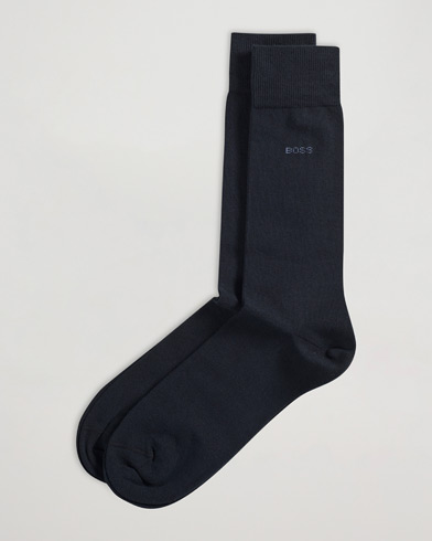 Herr | Vanliga strumpor | BOSS BLACK | 2-Pack RS Uni Socks Dark Blue