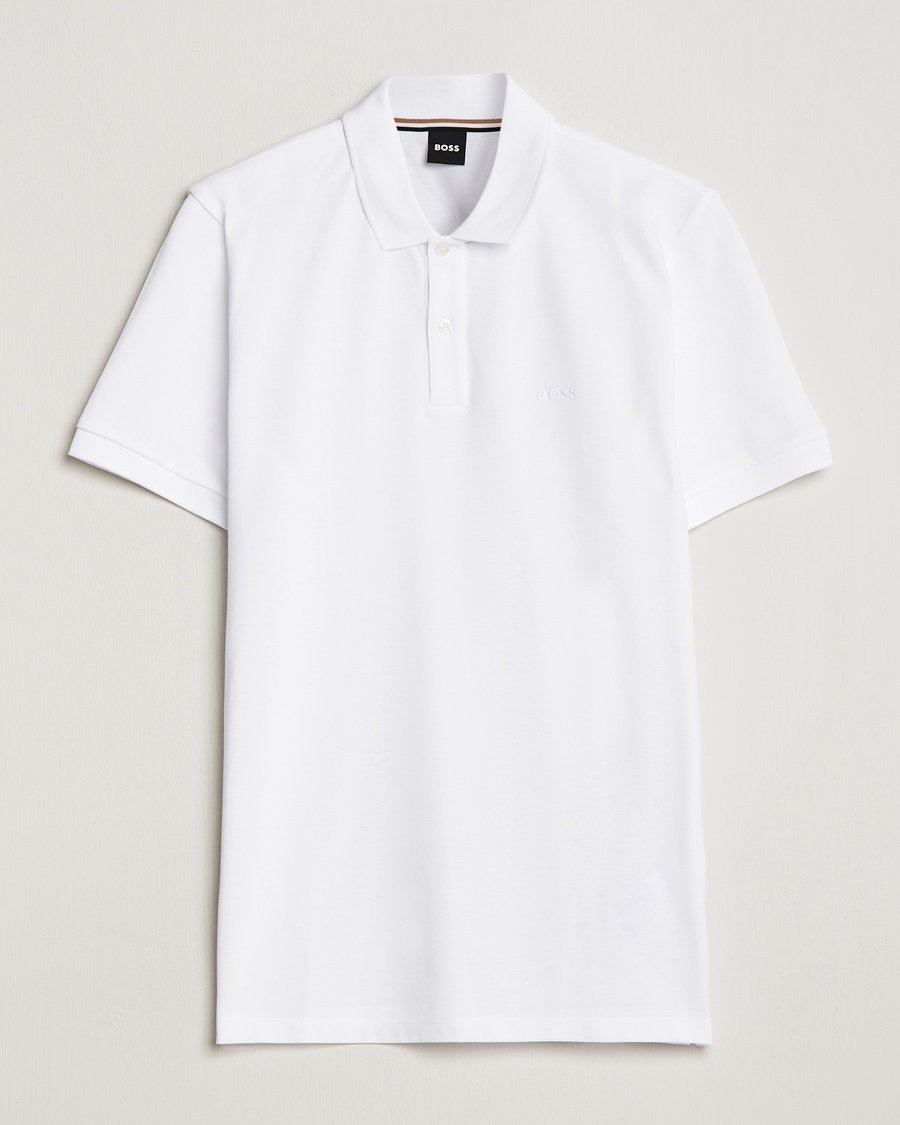 BOSS BLACK Pallas Polo White – Vit