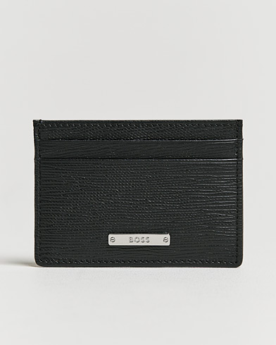 Herr | Plånbok | BOSS | Gallery Leather Credit Card Holder Black