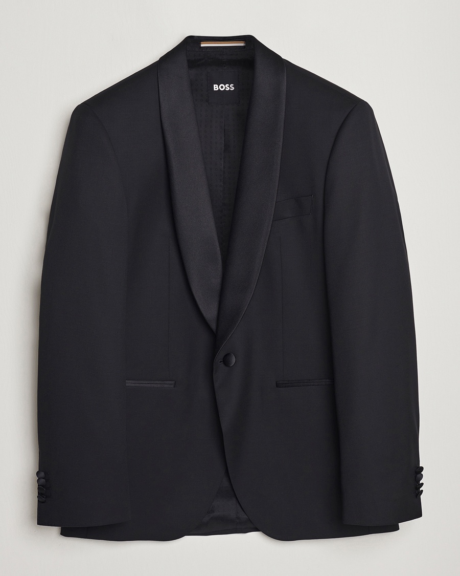 Jeckson Shawl Tuxedo Blazer Black