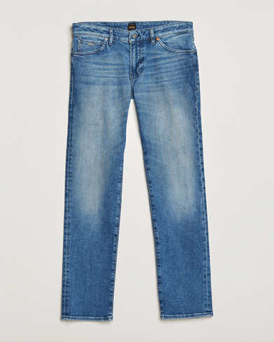 Herr |  | BOSS Casual | Maine Regular Fit Stretch Jeans Bright Blue
