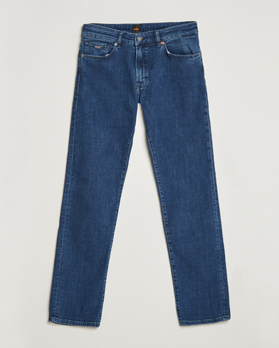 Herr | Straight leg | BOSS Casual | Maine Regular Fit Super Stretch Jeans Lagoon Blue