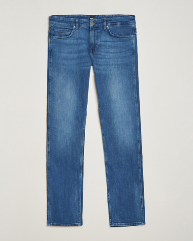 Herr | Blå jeans | BOSS BLACK | Delaware Slim Fit Stretch Jeans Medium Blue