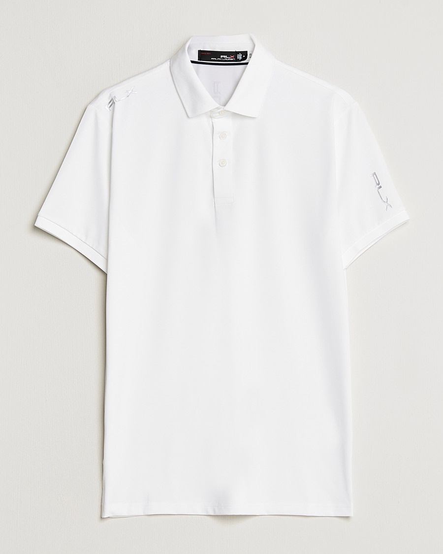 Herr | | RLX Ralph Lauren | Airflow Active Jersey Polo Ceramic White