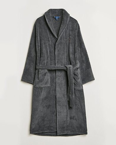 Herr | Morgonrockar | Polo Ralph Lauren | Cotton Terry Robe Dark Slate
