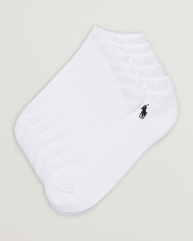 Herr | Strumpor | Polo Ralph Lauren | 6-Pack Sneaker Socks White