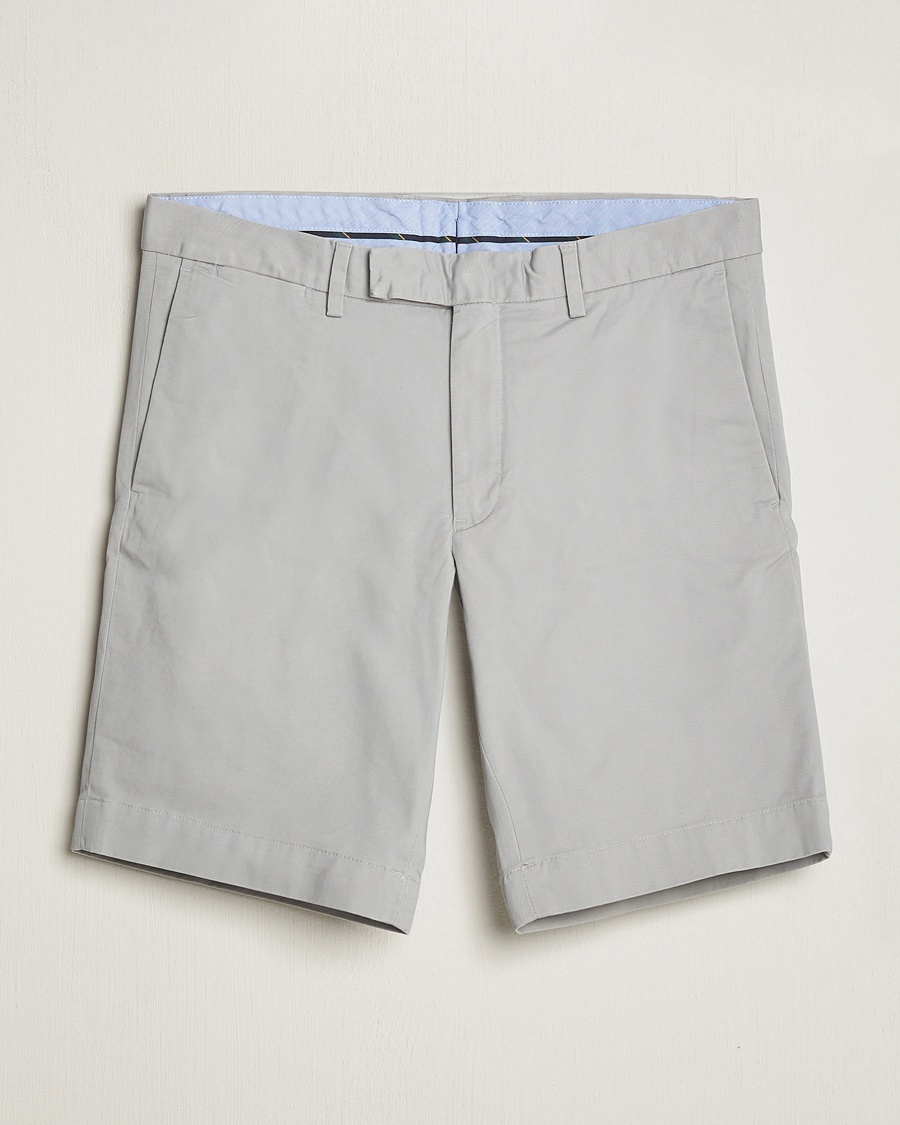 Herr | Shorts | Polo Ralph Lauren | Tailored Slim Fit Shorts Soft Grey